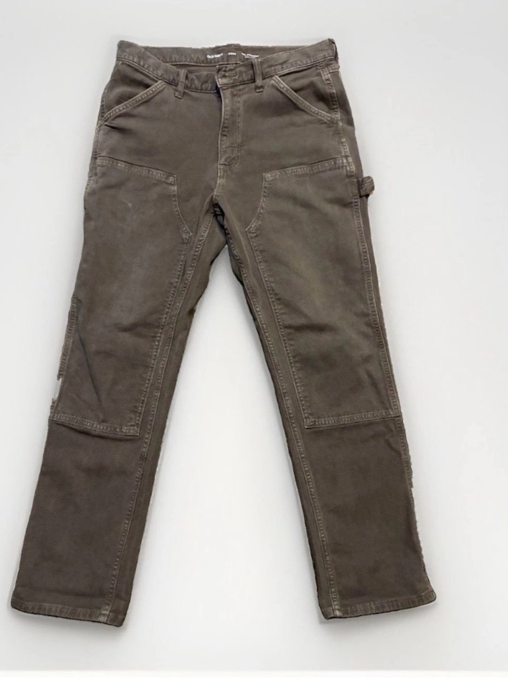 Old Navy Men's Brown Cargo Carpenter Pants